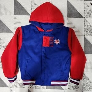 Official MLB Reversible Chicago Cubs Jacket - Youth Large (Warm!)